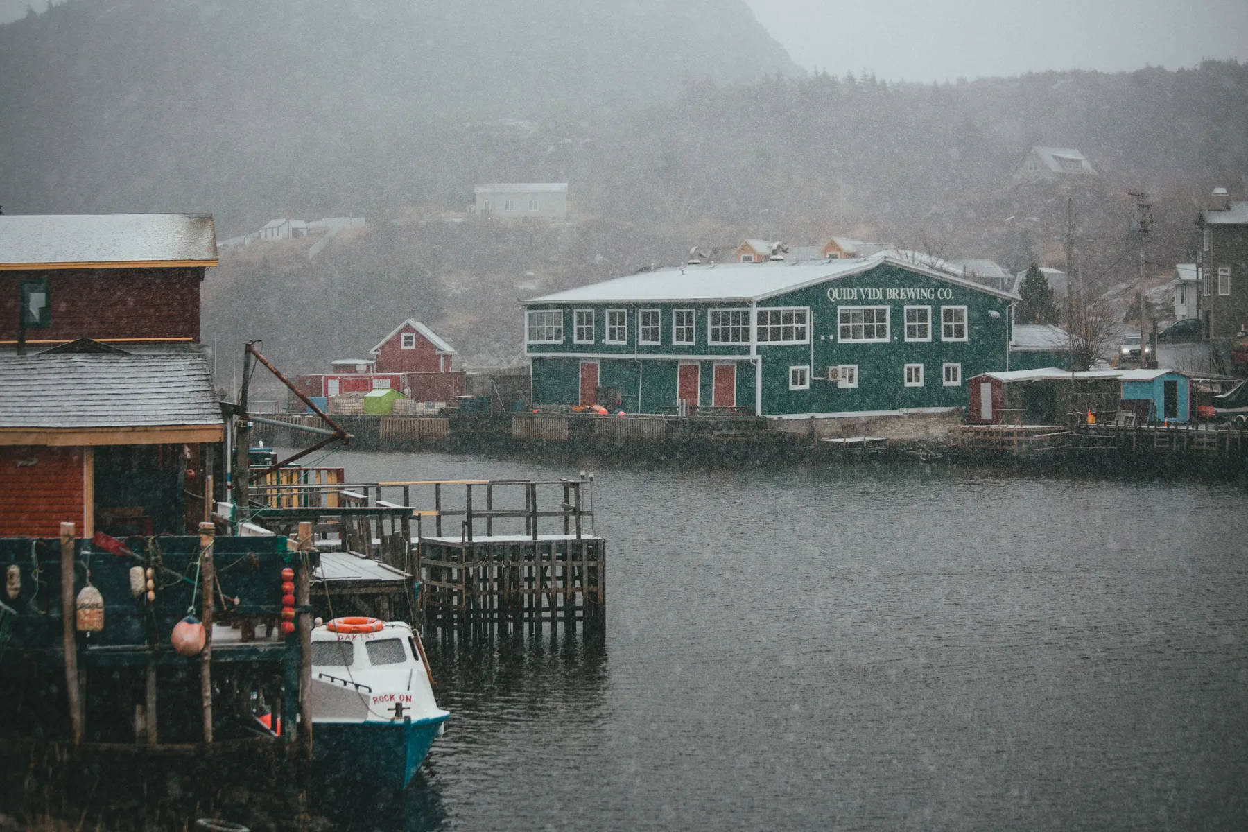 A Harbour Town in the Off Months